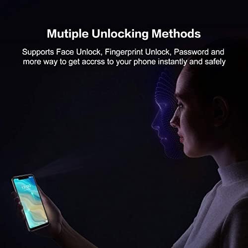 OUKITEL C22 Unlocked Smartphones (2021 New) 128GB/4GB Android 10 Unlocked Cell Phones with Dual Sim 256GB Expandable 5.86'' 4000mAh Face ID + Fingerprint GSM 4G LTE International Phones - Image 5