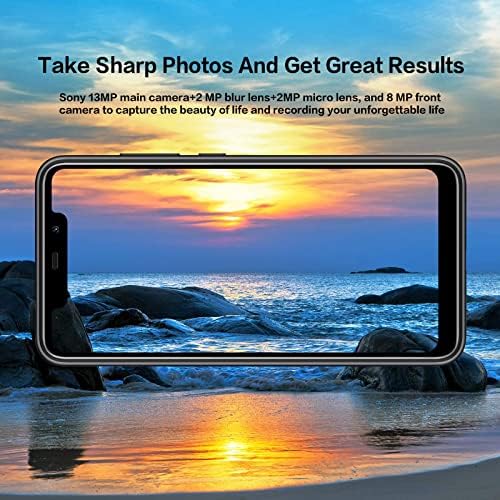 OUKITEL C22 Unlocked Smartphones (2021 New) 128GB/4GB Android 10 Unlocked Cell Phones with Dual Sim 256GB Expandable 5.86'' 4000mAh Face ID + Fingerprint GSM 4G LTE International Phones - Image 4