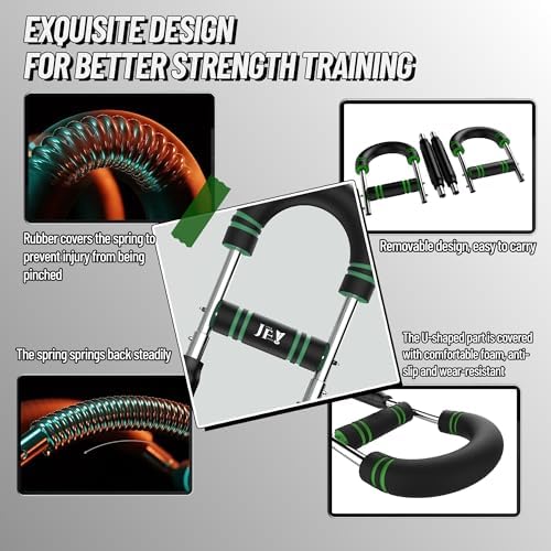 JevenFening Twister Arm Exerciser. Chest,Biceps,Triceps,Shoulders,Back&Forearm Exercise Equipment for Home. Portable Spring Resistance Workout Equipment. Upper Body Strength Training Machine - Image 5