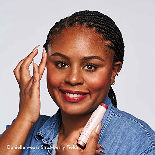 Wander Beauty On-the-Glow Blush and Illuminator - Strawberry Fields/Nude Glow - 7-in-1 Hydrating Cream Blush & Highlighting Stick - Stick Blush for Cheeks, Lip, Face & Body- Highlighter Makeup & Blush - Image 5