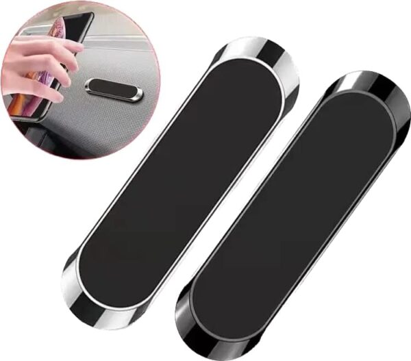 [2Pack] Cellphone Car Holder, Magnetic Phone Holder for Car, iPhone Magnetic car Mount, Samsung Magnetic car Mount, Universal Dashboard car Mount Fits All Smartphones. - Image 2