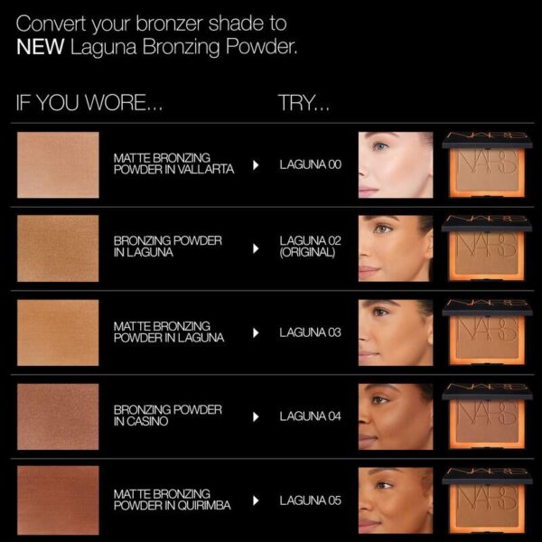 NARS LAGUNA Talc-Free Bronzing Powder - FULL SIZE 11g / 0.38 oz (Laguna 04) - Image 4