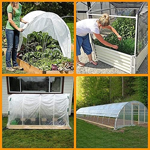 Clear Tarps Heavy Duty Waterproof for Greenhouse Garden Patio,10 X 13 - Image 3