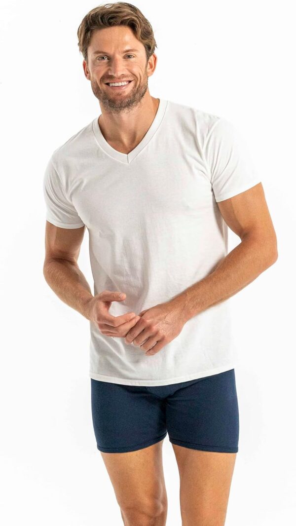 Gildan Men's V-Neck T-Shirts, Multipack, Style G1103 - Image 6