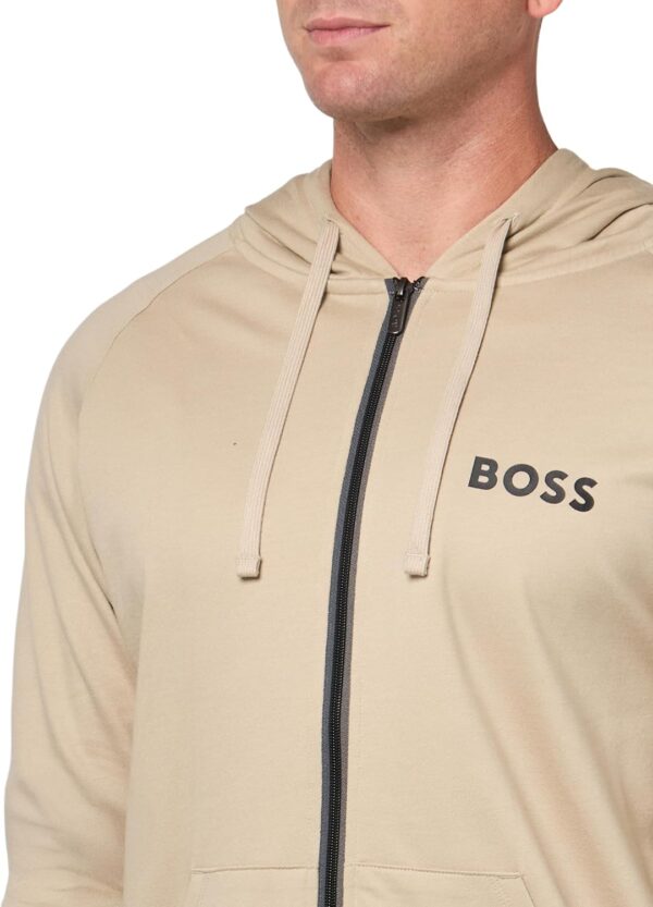 BOSS Men's Authentic Zip Up Hooded Sweatshirt - Image 3