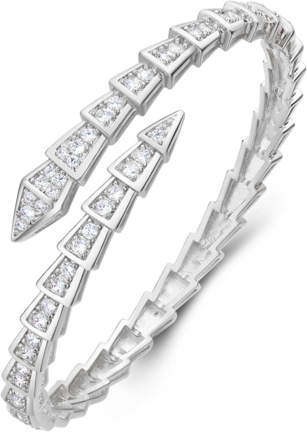Zircon Bracelet Serpentine shaped ，Snake Bracelet for Women Bracelets for Wom