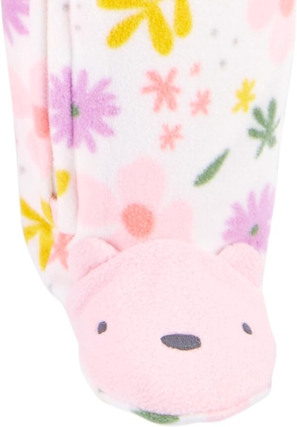 Simple Joys by Carter's Baby Girls' Fleece Footed Sleep and Play, Pack of 2 - Image 5
