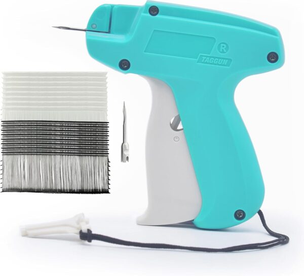 Tagging Gun for Clothing, (Not Stitch Gun) Price Tag Gun for Clothes, Garment Pricing Gun for Retail Yard Sale with a Replacement Needle & 2000pcs 2" Fasteners