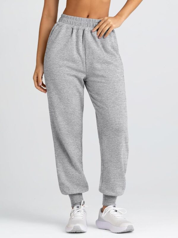 Yovela Sweatpants Women Baggy High Waisted Sweat Pants Fall Clothes Casual Joggers Y2k Aesthetic Warm Trousers with Pockets - Image 2