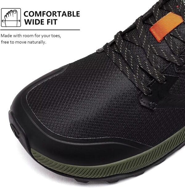 HOBIBEAR Men's Trail Running Shoes | Trekking | Hiking | Wide Toe Non-Slip Sneakers - Image 2