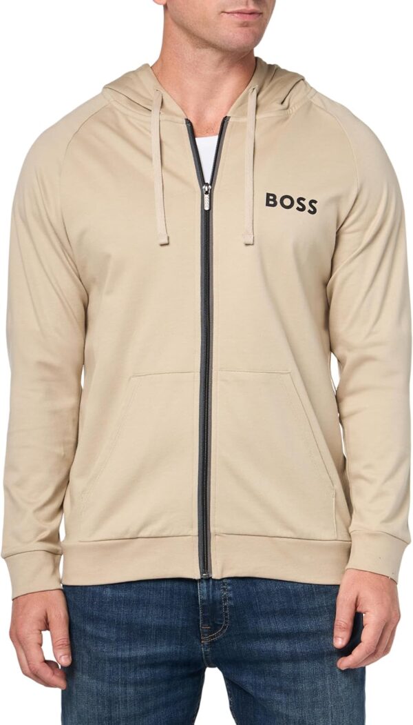 BOSS Men's Authentic Zip Up Hooded Sweatshirt