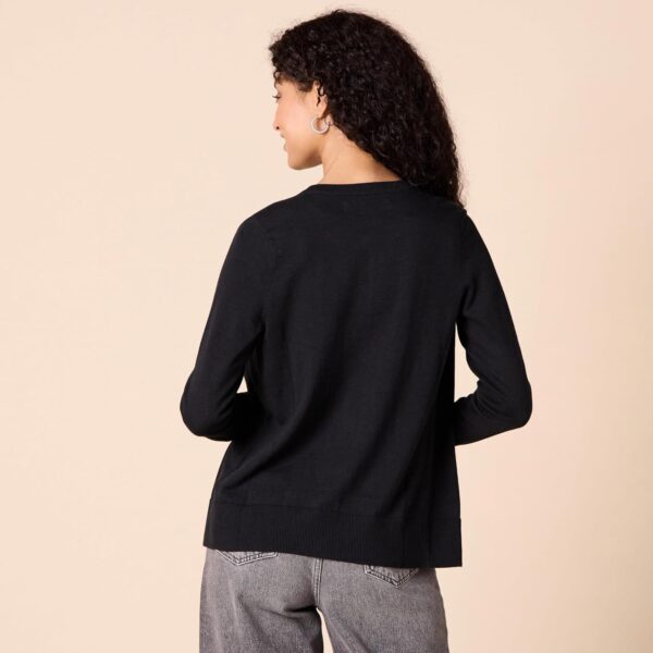 Amazon Essentials Women's Lightweight Crewneck Cardigan Sweater (Available in Plus Size) - Image 3