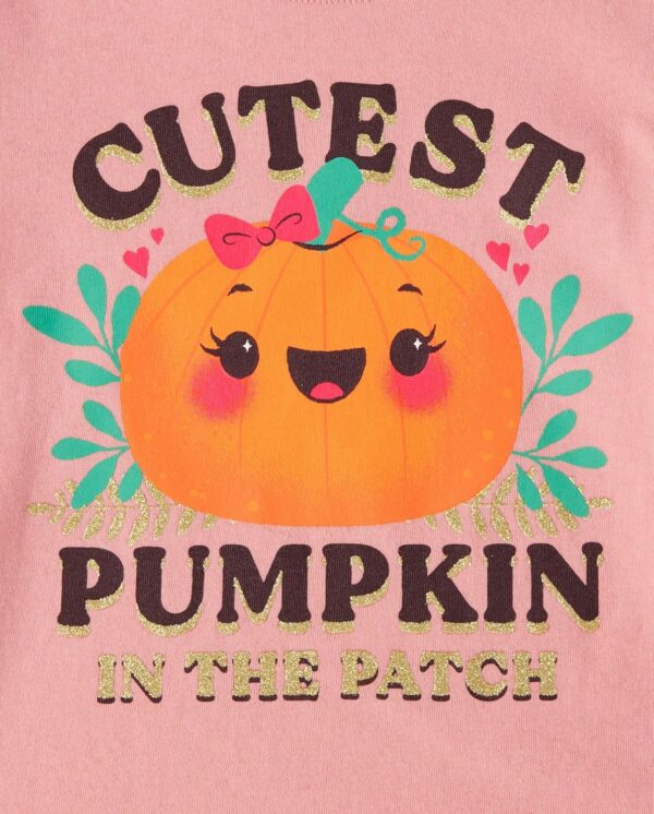 The Children's Place Baby Girls' and Toddler All Holidays Long Sleeve Graphic T-Shirts, Multipack - Image 2