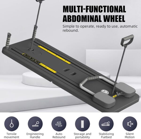 Pilates Board, Multifunctional Abdominal Board, Ab Core Trainer, Ab Trainer Machine, Ab Board, Exercise Board, Abs Workout Equipment, Core Workout Equipment. - Image 2