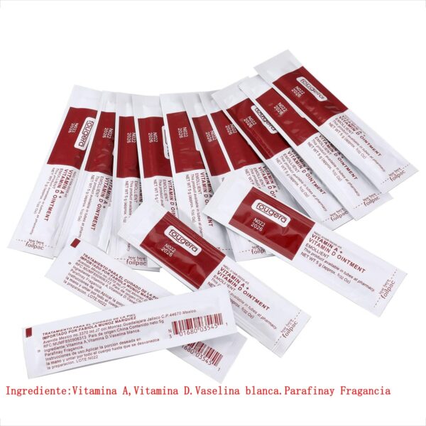 KingWei Scar Repair Gel,200Pcs Vitamin A & D Anti Scar Repair Gel Tattoo Aftercare Gel,Tattoo Aftercare Cream for Permanent Makeup Microblading Supplies - Image 3