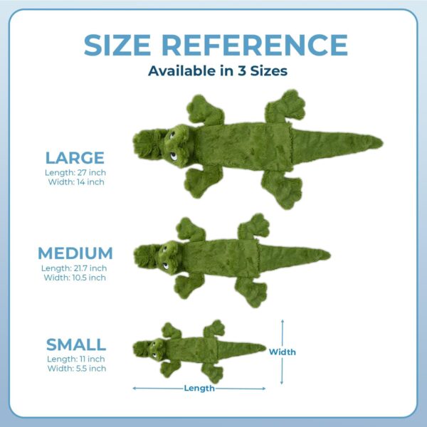 Best Pet Supplies 2-in-1 Stuffless Squeaky Dog Toys with Soft, Durable Fabric for Small, Medium, and Large Pets, No Stuffing for Indoor Play, Holds a Plastic Bottle - 4 Figures, Large - Image 6