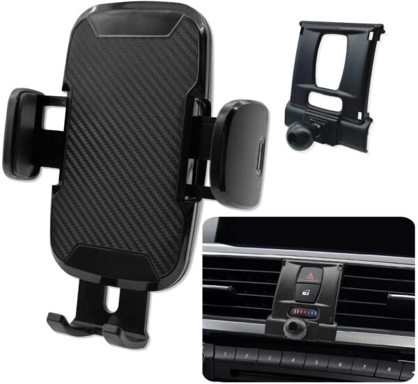 TTMIC Car Phone Holder Mount for BMW 3 Series and BMW 4 Series Auto Accessories Interior Decoration Cellphone Case Cradles Navigation Bracket (BMW-3-14-18)