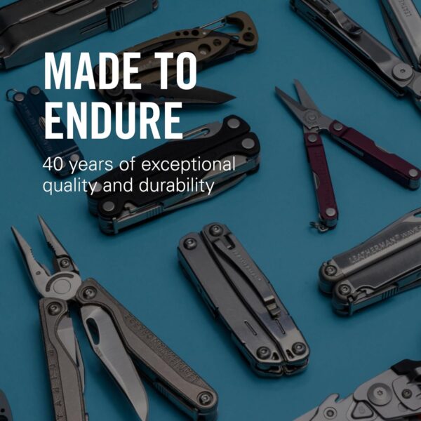 LEATHERMAN, Surge, 21-in-1 Heavy-Duty Multi-tool for Work, Home, Garden, DIY & Auto, Black with Premium Nylon Sheath - Image 7
