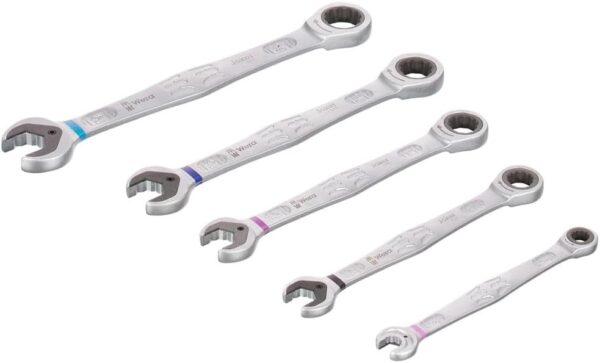Wera Tools 6000 Joker 11 Metric 1 Combination Ratchet Wrench Set - Image 4
