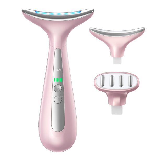 Facial and Neck Massager for Face, Neck & Eye - Skin Lifting & Firming - Wrinkle & Dark Circle Reducer - at Home Skin Care Face Sculpting Tool and Neck Massager