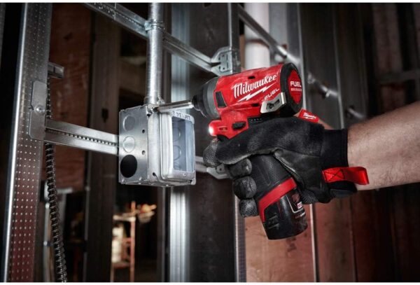 Milwaukee Electric Tools 2598-22 M12 Fuel 2 Pc Kit- 1/2" Hammer Drill & 1/4" Impact - Image 8