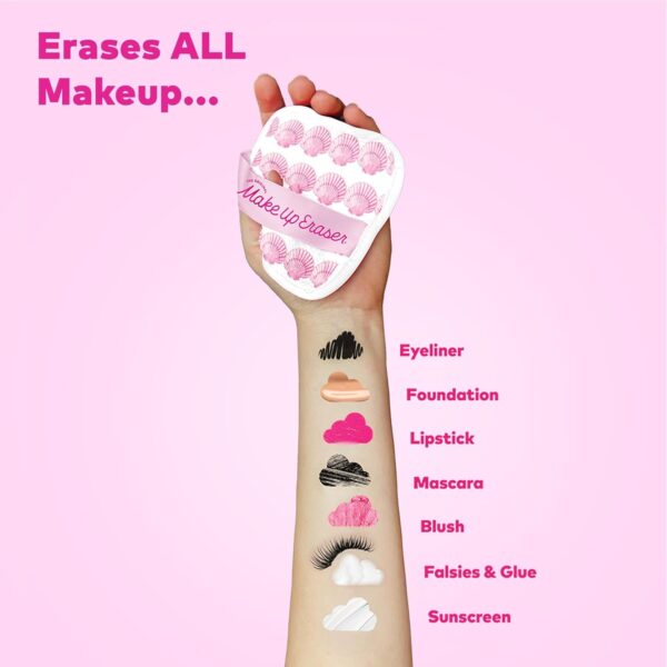 Makeup Eraser The Original, 7-Day Set, Erase All Makeup with Just Water, Including Waterproof Mascara, Eyeliner, Foundation, Lipstick, Sunscreen, and More! - Image 5