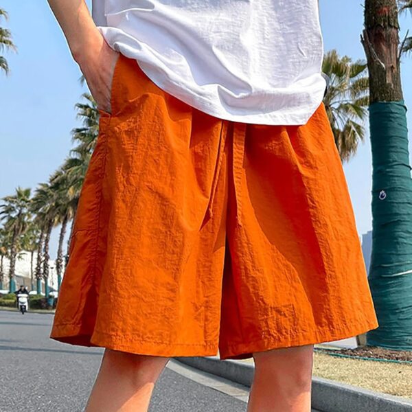 Summer Casual Shorts for Men Loose Lightweight Quick Dry Sweatspants Workout Gym Breathable Beach Short Pants - Image 3