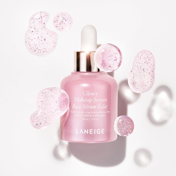LANEIGE Glowy Makeup Serum: Makeup Primer, Hydrating Face Serum for Visibly Smooth & Glowy Dewy Skin, Highlighting - Image 2