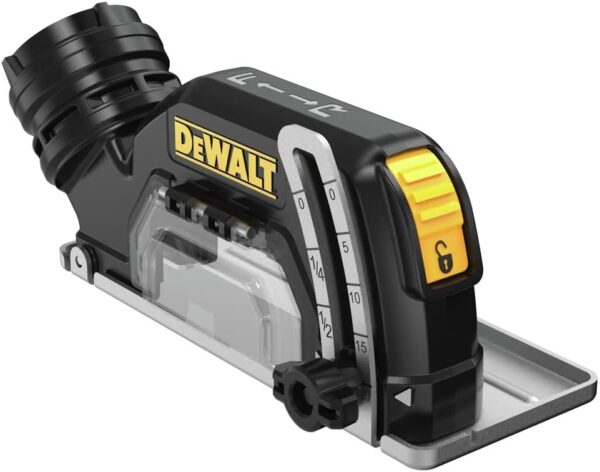 DEWALT 20V MAX Cordless Angle Grinder Kit, 3-in. (DCS438E1) - Image 6