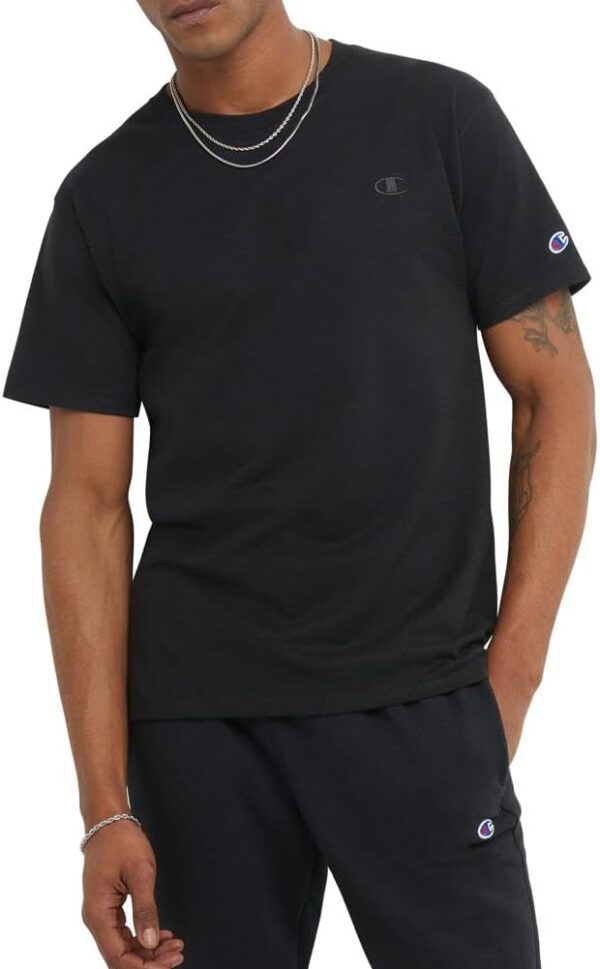 Champion Men's Classic Everyday Soft, Comfortable T-Shirt (Regular or Big & Tall) - Image 4