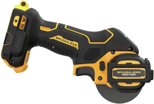DEWALT 20V MAX Cordless Angle Grinder Kit, 3-in. (DCS438E1) - Image 3