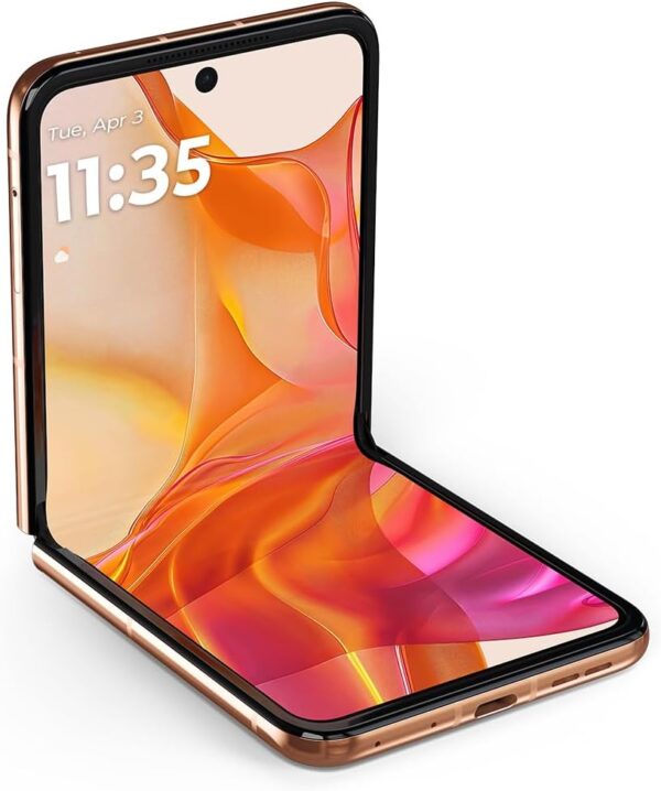 Motorola razr+ | 2024 | Unlocked | Made for US 12/256 | 50MP Camera | Peach Fuzz - Image 7