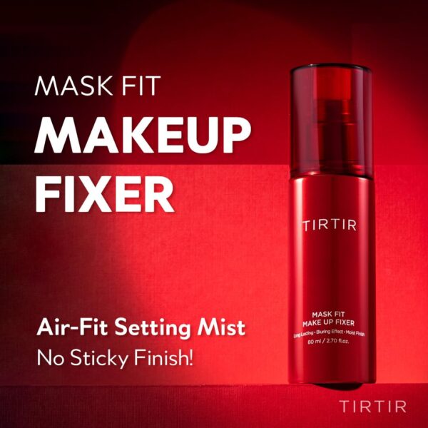 TIRTIR Mask Fit Make-up Fixer, 24H Long Lasting Makeup Finishing Setting Spray, Lightweight and Non-greasy, 2.7 Fl Oz - Image 2