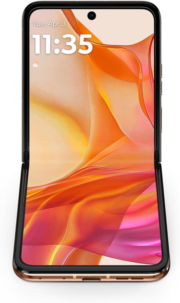 Motorola razr+ | 2024 | Unlocked | Made for US 12/256 | 50MP Camera | Peach Fuzz - Image 9