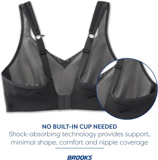 Brooks Women's Convertible Run Bra for High Impact Running, Workouts & Sports with Maximum Support - Image 5