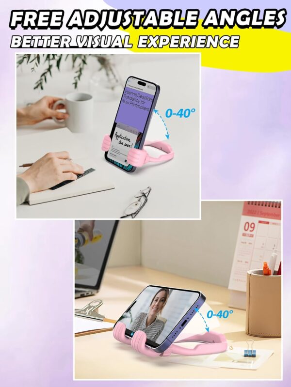 Cell Phone Stand Thumbs Up Lazy Phone Stand - Phone Holder 2025 College Graduation Gifts for Her Him Cellphone iPhone Stand for Desk Birthday Gifts for Teens Girls Boys Adults Women Men Wife - Image 4