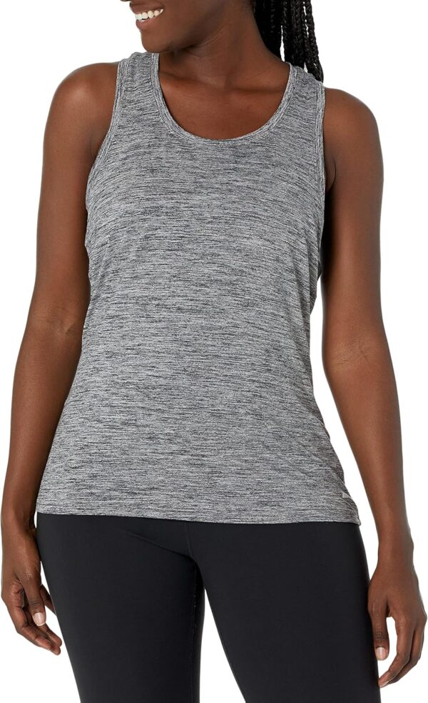 Amazon Essentials Women's Active Quick Dry Tech Stretch Racerback Tank Top (Available in Plus Size), Multipacks - Image 2